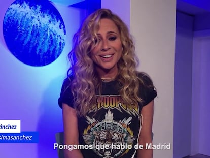 Marta Sánchez versiona 'Pongamos que hablo de Madrid', de Joaquín Sabina.