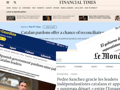 Portadas digitales de varios diarios internacionales, este miércoles.