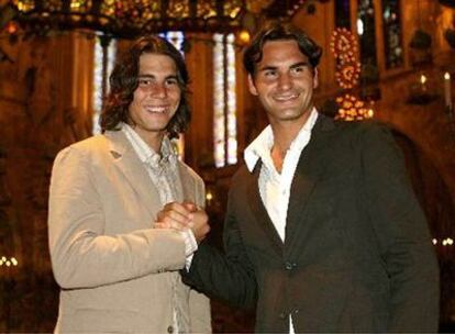 Rafa Nadal y Roger Federer