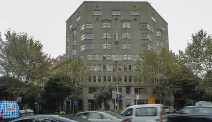 Sede del Departament de Justícia, en Barcelona.