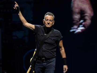 Bruce Springsteen, el viernes pasado en el Estadio Olímpico de Barcelona.