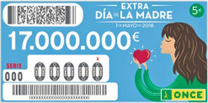 Sorteo de la ONCE del Día de la Madre 2016