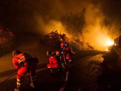 Ningún fuego amenaza ya a propiedades o viviendas en Galicia