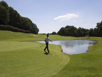 Campo de golf de La Alminara, en Sotogrande. 