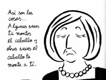 Ilustración de 'Bordados', de Marjane Satrapi.