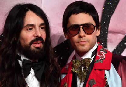 Alessandro Michele y Jared Leto.