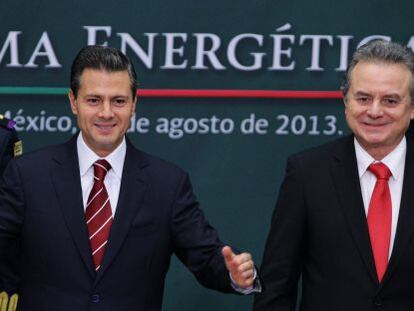 Enrique Pe&ntilde;a Nieto en la presentaci&oacute;n de su reforma energ&eacute;tica. 