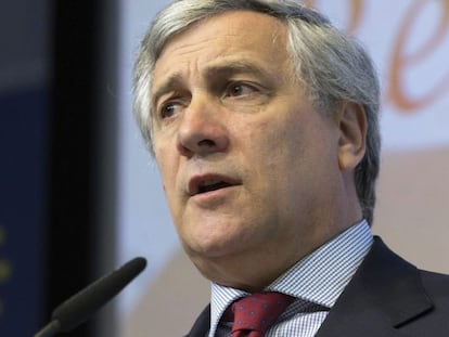 El comisario de Industria y Emprendimiento, Antonio Tajani