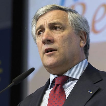 El comisario de Industria y Emprendimiento, Antonio Tajani