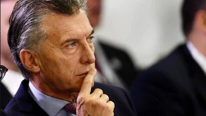 El presidente de Argentina, Mauricio Macri.