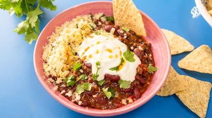 Chili con o sin carne, la receta tex-mex para aficionarse a las legumbres