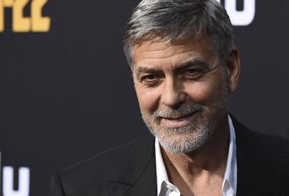 El actor George Clooney.