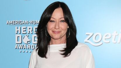 Shannen Doherty, en unos premios en Beverly Hills, California, en octubre de 2019.