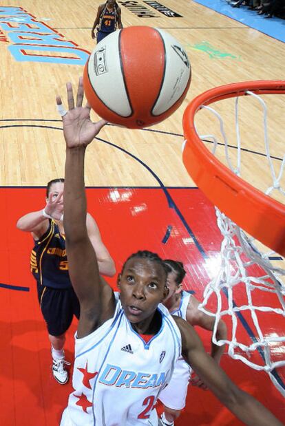 Sancho Lyttle, en la WNBA.