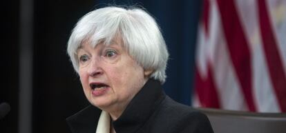 La presidenta de la Reserva Federal de Estados Unidos, Janet Yellen.