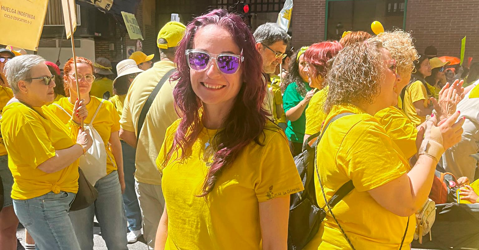 Zaida Sánchez, teacher. 