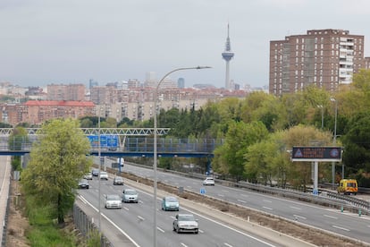 Vista de Madrid, el pasado viernes.