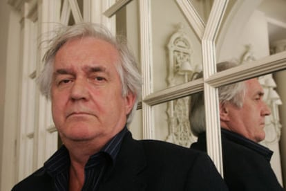 Henning Mankell, el lunes en San Sebastián.