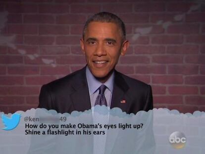 Barack Obama, en el programa de Jimmy Kimmel.