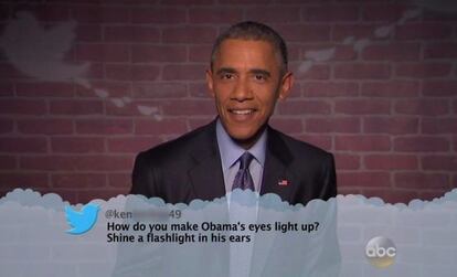 Barack Obama, en el programa de Jimmy Kimmel.