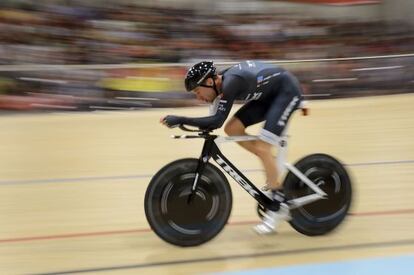 Jens Voigt, en un momento del récord.