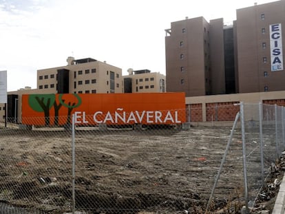 Primeros bloques de pisos terminados en el barrio de El Ca&ntilde;averal. &nbsp;