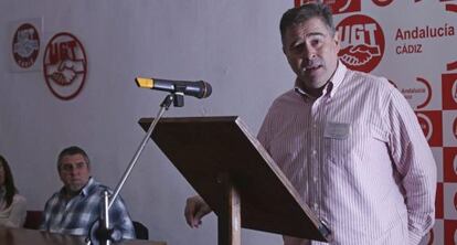 El nuevo secretario provincial de UGT en Cádiz, Francisco Andreu.