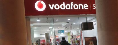 Una tienda de Vodafone.