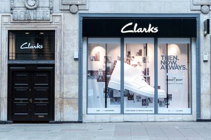 Tienda de Clarks en Oxford Street, Londres.