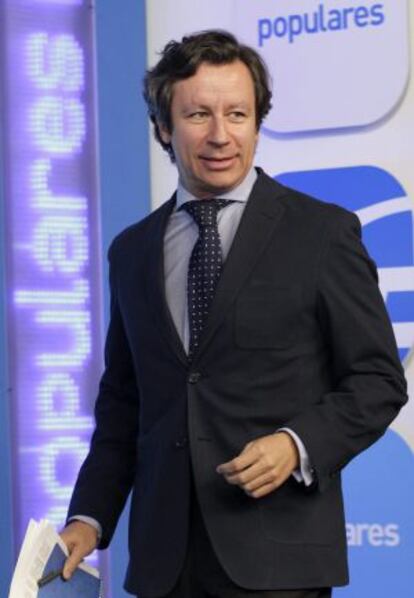 El vicesecretario de Organización del Partido Popular, Carlos Floriano.