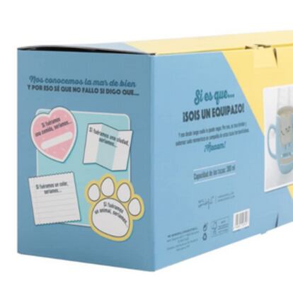 Caja con mensajes