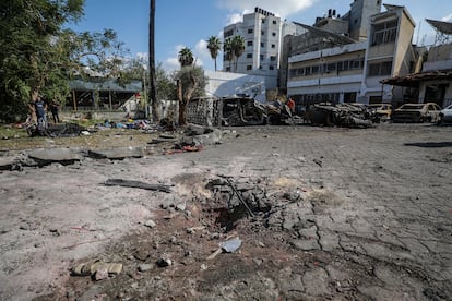 Al Ahli hospital in Gaza