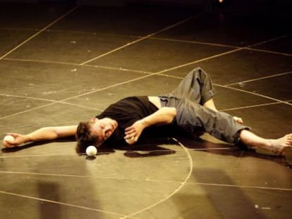 Una escena del espectáculo "This is the End".