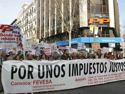 Las reivindicaciones de los vecinos de Salamanca