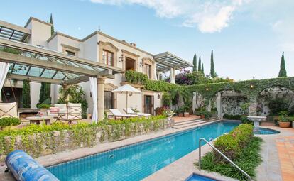 Casa con piscina en San Miguel de Allende, Guanajuato.