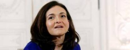 Sheryl Sandberg, jefa de operaciones saliente de Meta.