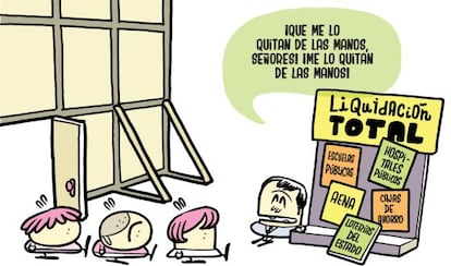 Imagen del cómic 'Españistán. Este país se va a la mierda'.