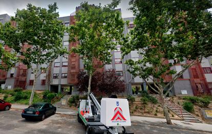Número 5 de la calle de San Cugat del Vallés, en Madrid.