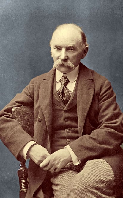 El escritor Thomas Hardy.