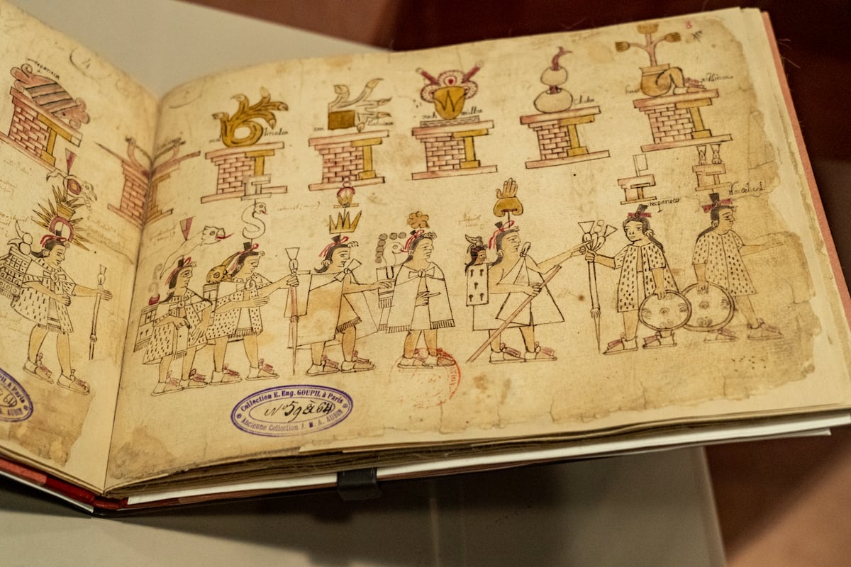 The Azcatitlan Codex returns to Mexico from Europe after nearly two centuries