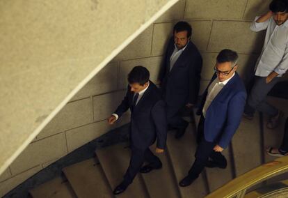 Albert Rivera, Miguel Gutiérrez, José Manuel Villegas y Toni Roldán.