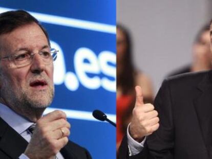 Rajoy y Rubalcaba.