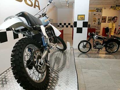 Varias de las motocicletas expuestas en la muestra de la Vital.
