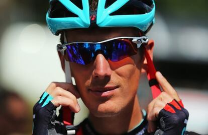 Andy Schleck, en Porto-Vecchio.