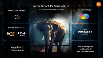 Características principales de las Redmi Smart TV