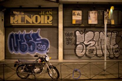Cierre definitivo de los cines Renoir de Cuatro Caminos, 30 de septiembre de 2013.