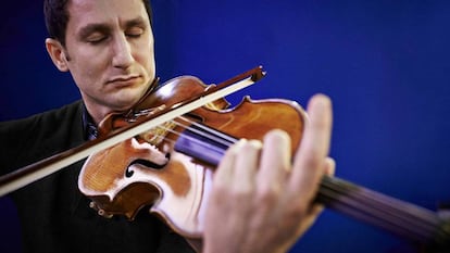 El violista francès Antoine Tamestit. 
