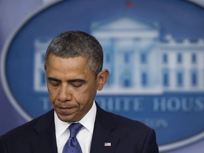 Obama, en la Casa Blanca.