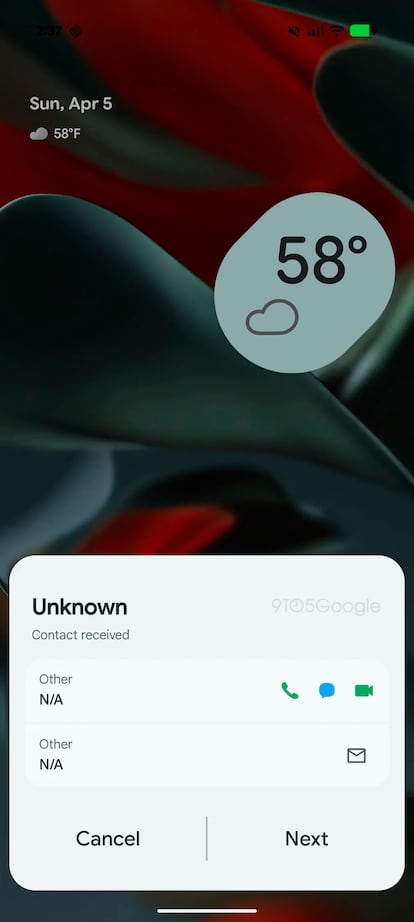Función Pulsar para compartir en los Samsung Galaxy