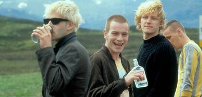 Um fotograma de 'Trainspotting' (1996).